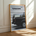 Volvo Station Wagon Art Print | Retro Automotive Poster